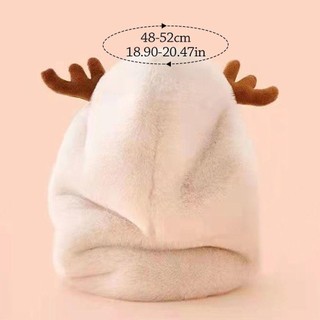 Mũ trẻ em JKDESIGN có khăn quàng cổ, Khăn quàng cổ tích hợp hoạt hình sang trọng cho trẻ em, Mũ bảo vệ tai thông thường ấm áp dễ thương cho trẻ em