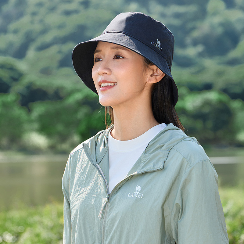 Ảnh CAMEL CROWN Cotton Nguyên Chất Mũ Ngư Dân Nam Nữ Chống Nắng Ngoài Trời Tấm Che Nắng Chống Tia Cực tím Mũ Câu Cá 3