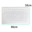 Thảm tắm DARON, Khăn trải sàn Cotton 3D, Khăn tắm chống phai màu 50 * 80cm Thảm tắm dày phòng khách