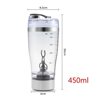 Travel Electric Protein Powder Mixing Cup  Automatic Shaker Bottle Mixer