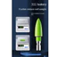 CQCJ phao câu cá điện tử, 311 pin Slip Drift Tube Light Float, 2024 Đèn báo màu đỏ / xanh Led Rock câu cá Phao đuôi ngắn