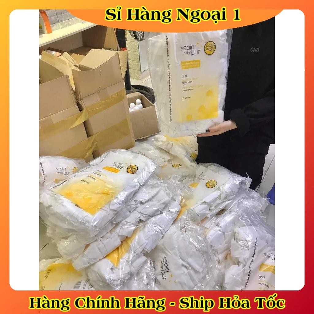 Bông Tẩy Trang Pháp 600 Miếng Tetra Medical Le Soin à l'état Pur - Mẫu mới nhất