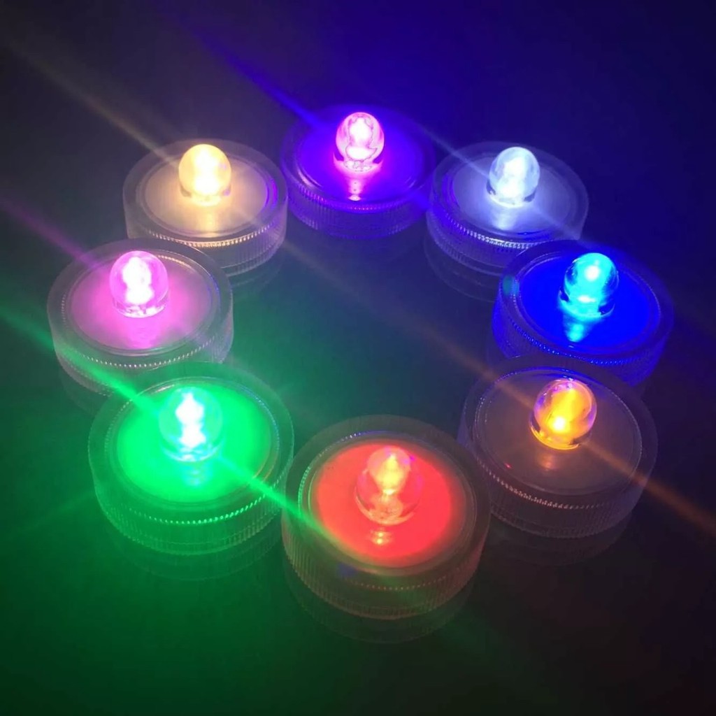 Đèn LED Hình Nến Chạy Pin Trang Trí Tiểu Cảnh, Bể Cá