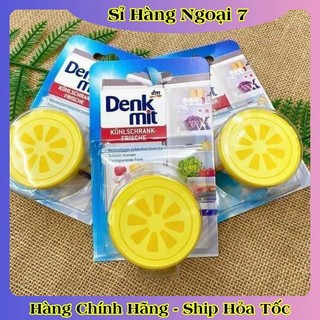 [Mẫu mới nhất] Sáp khử mùi tủ lạnh Denkmit hương chanh 40g của Đức