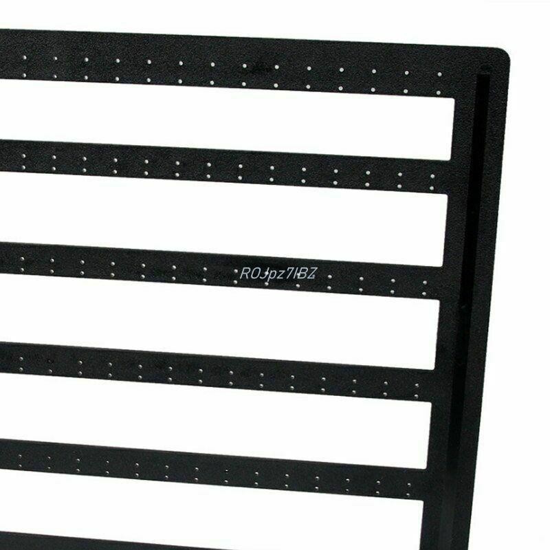 Đơn Giản 240 Lỗ Trang Sức Tổ Chức Đứng Đen Nhựa Bông Tai Giá Đỡ Bông Tai Thời Trang Giá Trưng Bày Trang Sức Giá