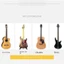 Dây đeo vai đàn guitar điện SMILE, Dây đeo đàn guitar thêu phổ thông, Dây đeo đàn Piano đàn Ukulele có thể điều chỉnh Phụ kiện nhạc cụ