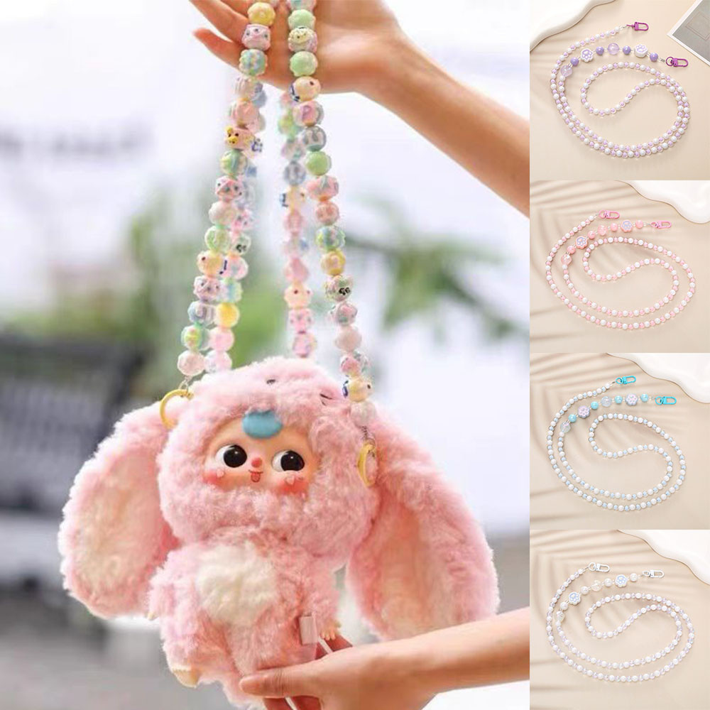 Dây Xích Búp Bê Chống Mất Đính Hạt Đeo Ngang Dây Treo Dây Đeo Không Có Kẹp Lưng Ngọt Ngào Dễ Thương DIY Nhiều Màu Sắc Dây Xích Đeo Ngang Nhiều Màu Sắc