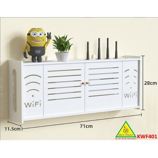 Kệ wifi treo trường KWF401 nhựa PVC - VĐ Smart Furrniture NỘI THẤT LẮP RÁP VIENDONGADV