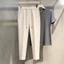 Quần âu nam cạp chun ống suông Unisex, quần baggy nam co giãn ống rộng phong cách Ulzzang Hàn Quốc 6509