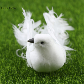 Gcdhome White Bird Bọt nhân tạo Doves Handmade Bird Trang trí Chim HOT