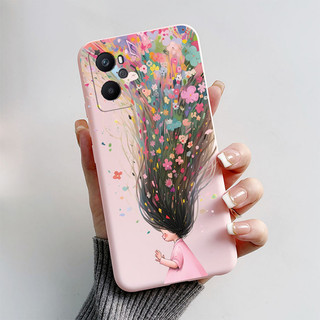 Dành Cho OPPO A96 A 96 2022 CPH2333 Ốp Lưng Phi Hành Gia Thời Trang Sơn Silicon Mềm TPU Chống Sốc Ốp lưng OppoA96 4G Vỏ 6.59 ''