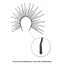 Woke Phóng Đại Băng Đô Cho Nữ Tiaras Vương Miện Hairhoop Thanh Lịch Băng Đô Quấn Tóc Nữ Baroque Mũ Cưới Vương Miện