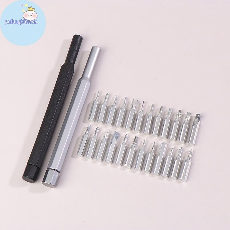 Pufangbliss 1 Bộ Dụng Cụ 25 Trong 1 Bộ Tua Vít Chính Xác Từ Tính Cho Điện Thoại Di Động Phần Cứng Sửa Chữa PC Với Torx Hex Bits VN