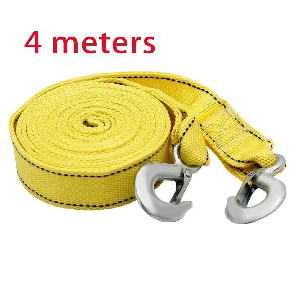 Cáp kéo ô tô YRBWD, hai lớp có móc kéo dây, Dây cứu hộ dày di động bền bỉ