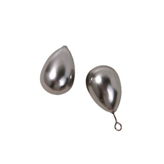 Phụ kiện hạt ngọc trai giả mờ cao cấp hình giọt nước nửa lỗ, phụ kiện DIY cho bông tai, phụ kiện tóc, đồ trang trí treo, nguyên liệu bán buôn