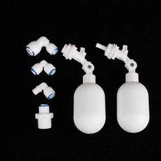 Gcdhome Kiểm soát mực nước Hệ thống xâm nhập ngược 1 / 4 "3 / 8" Van phao bể cá Bình đựng nước Van phao HOT