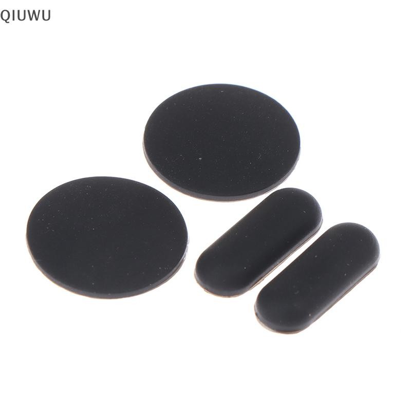 Qiuwu 4 Miếng Lót Chân Cao Su Laptop Cho HP 840 745 820 725 850 755 G3 G4.