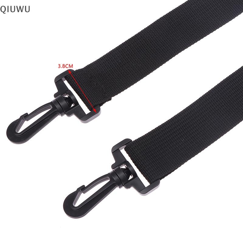 Qiuwu 1 Thắt Lưng Có Thể Tháo Rời Túi Messenger Mới Đen Dây Dài Túi Một Phần Phụ Kiện Có Thể Điều Chỉnh Dây Đeo Túi Đeo Vai Thay Thế.