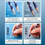 GREA 12 / 50 CÁI 2B Pencil, 2B / HB Exam Bút chì vẽ cụ thể, Sáng tạo Chuyên nghiệp Rãnh Tam giác Bút chì Trường học Văn phòng
