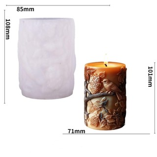 Khuôn Nhựa Động Vật Độc Đáo Có Thể Tái Sử Dụng Khuôn Nến Chim Chất Lượng Cao Mềm Mại Để Làm Nến Khuôn Nướng Bánh Quà Tặng