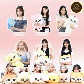 Mô hình Standee Kpop Idol IVE Gaeul Yujin Rei Wonyoung Liz Leeseo 4 Phụ kiện trang trí để bàn góc học tập_ĐH