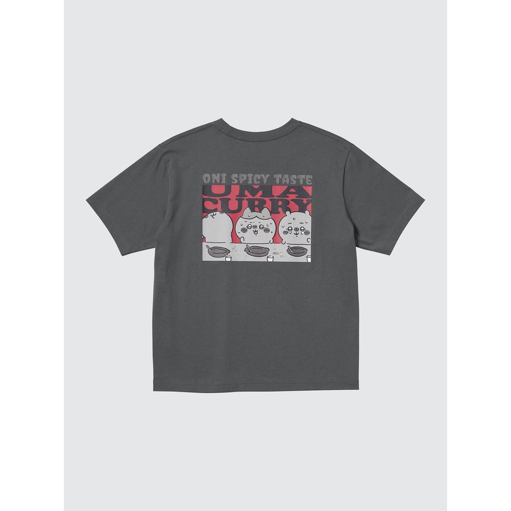 Áo thun unisex 100% cotton, phong cách rộng rãi, họa tiết hoạt hình, cổ tròn tay ngắn, phù hợp nam nữ
