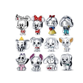 Hàng Spot [Miễn thuế] Vòng tay trang sức Mặt dây chuyền quyến rũ Disney Series Chuỗi trang trí 56GV