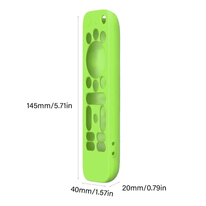 IOR Chống Sốc Điều Khiển Từ Xa Dành Cho onn GoogleTV Box 4KPro Remote Cover Bảo Vệ Toàn Thân Vỏ Chống Trơn Trượt