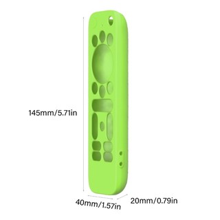 EZ Silicone Điều Khiển Từ Xa Bảo Vệ Chống Sốc Ốp Lưng Cho onn GoogleTV Box 4KPro Kết Cấu Chống Trơn Trượt Từ Xa Truy Cập Nhanh