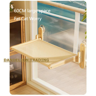 [DELION] Võng cửa sổ giường cho mèo treo có cốc hút, Đồ nội thất cho mèo ấm cúng để tắm nắng khi ngủ, Đồ dùng cho thú cưng di động cho ban công