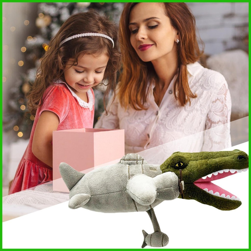 Thú Nhồi Bông 30cm Cá Sấu Máy Bay Ném Bom Sang Trọng Búp Bê Bé Trai Bé Gái Sang Trọng Đồ Chơi Nhồi Bông Cho Phòng Ngủ Mầm Non Nhà saixit2vn