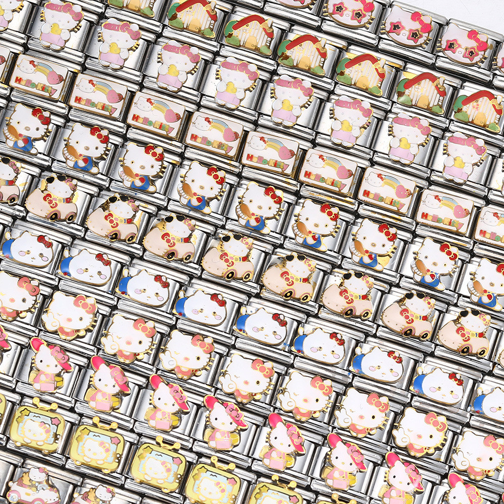 Vòng tay thép titan hình hoạt hình Hello Kitty series - Quà tặng dễ thương dành cho bạn gái