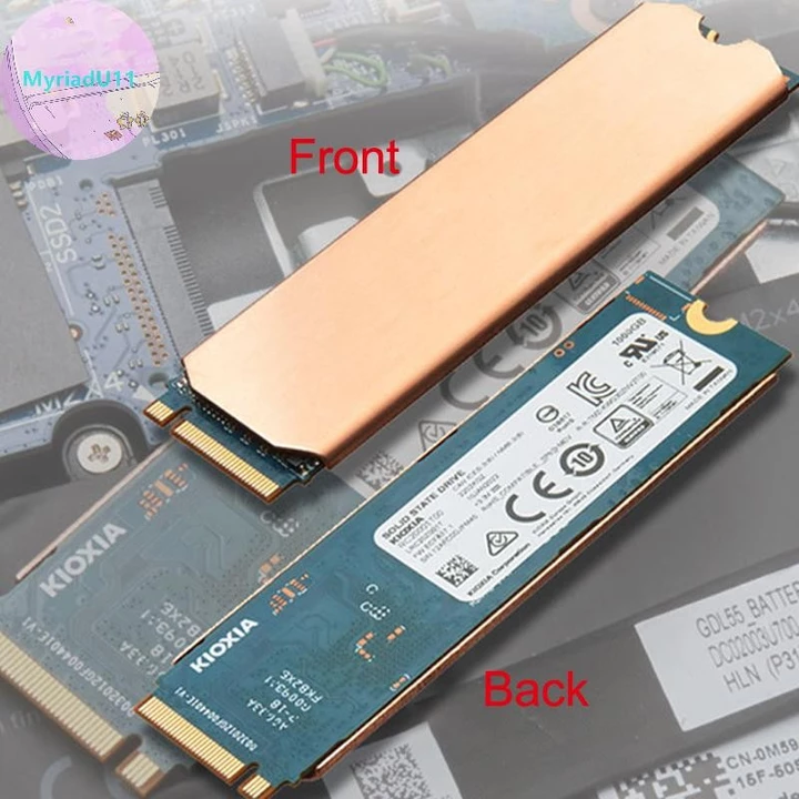 MyriadU 1 Bộ M.2 NVME 2280 2242 2230 SSD Tản Nhiệt Ổ Đĩa Thể Rắn Cho Laptop PC M2 2280 NGFF PCI-E SSD TH