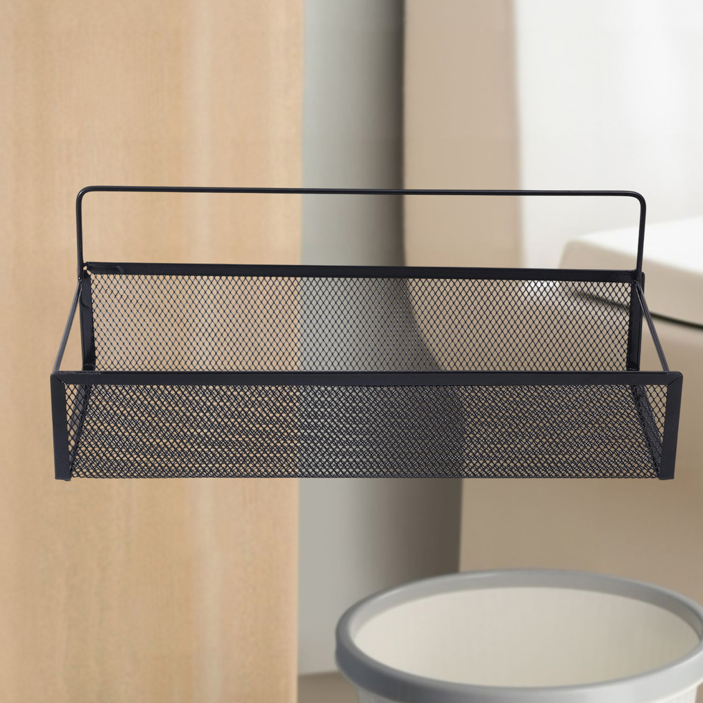 Kệ đựng đồ vệ sinh treo tường không đục lỗ - Giá đựng đồ treo đầu giường trường học - Đồ dùng phòng tắm đa năng