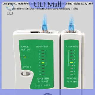 Dụng cụ kiểm tra cáp mạng ULJ RJ45 RJ11 Cat5 Cat6 UTP LAN Cable Test Tool Network Wire Cable Line Detector Công cụ theo dõi.