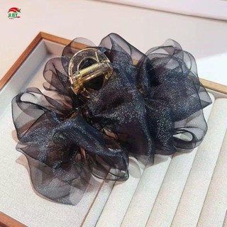 Kẹp vuốt tóc lưới phong cách Hàn Quốc, đơn giản và ổn định dành cho nữ và bé gái sử dụng hàng ngày