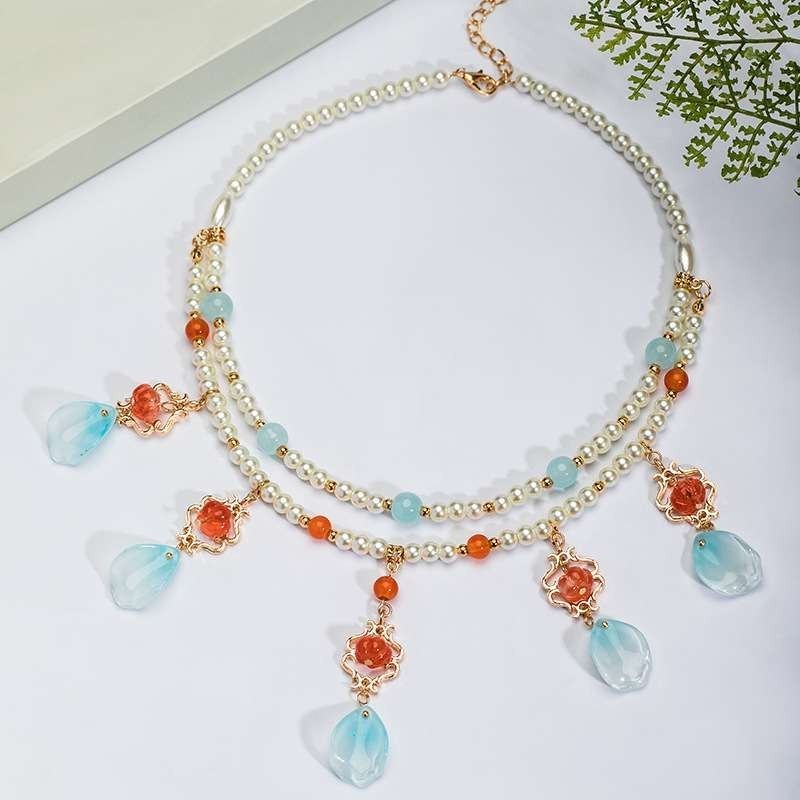 Vòng cổ Phong cách cổ trang Trung Hoa nhiều mẫu, Phụ kiện chụp hình cổ trang