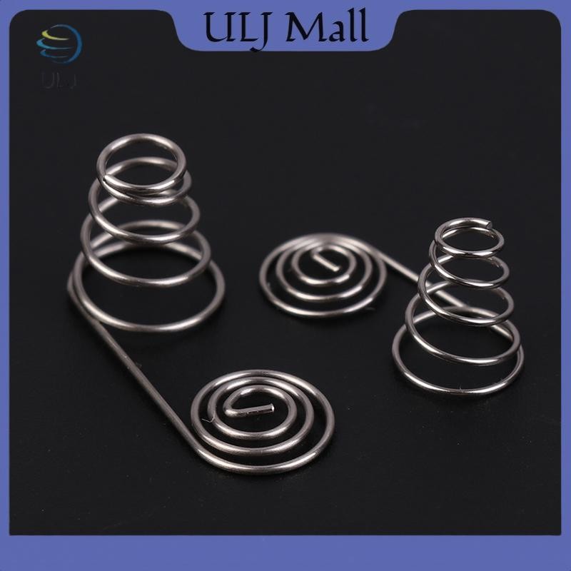 ULJ 5 Chiếc Pin AAA NIckel Dây Lò Xo Pin AA Cuộn Dây Âm Và Tích Cực Lò Xo Tấm Tiếp Xúc DIY Phụ Kiện.
