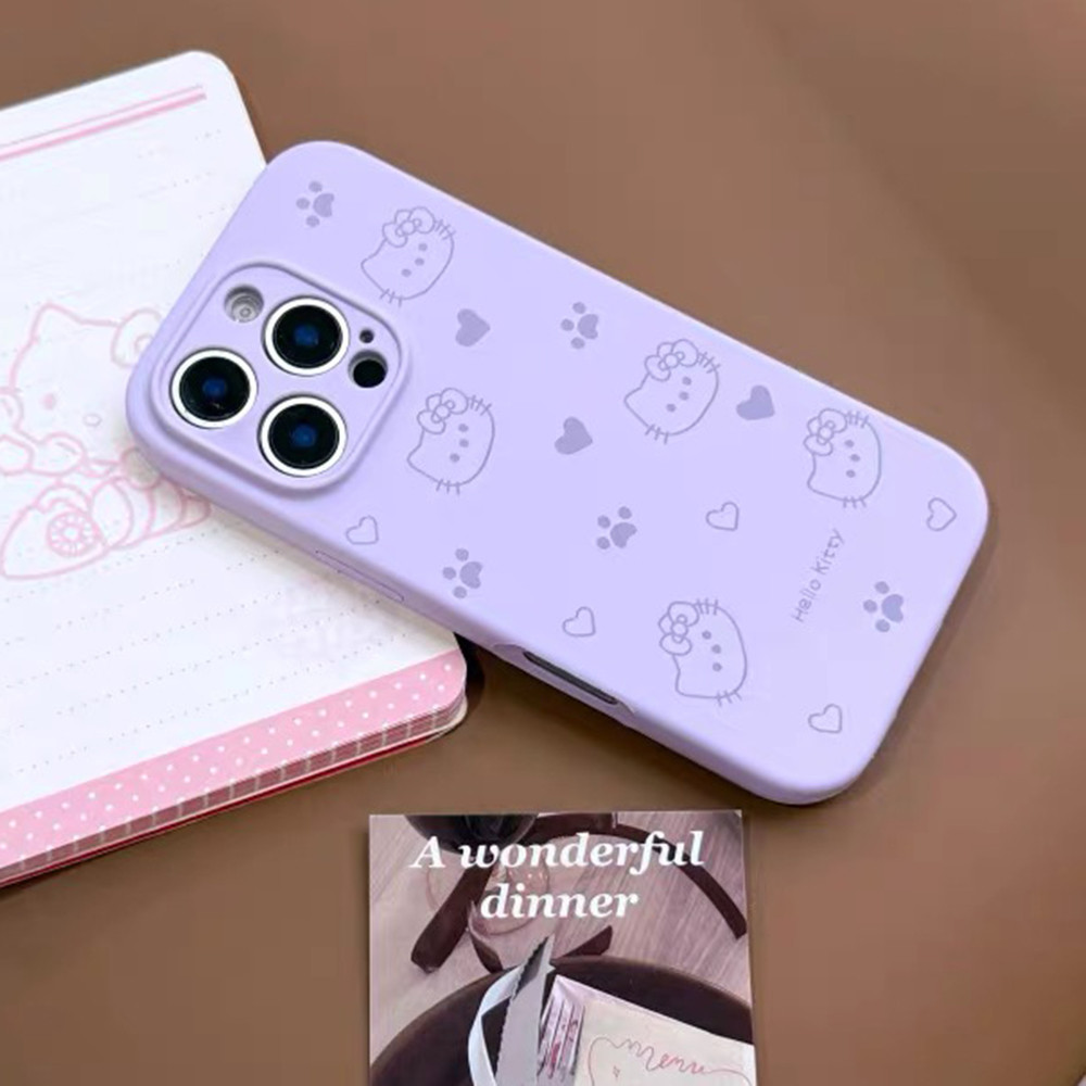 Ốp Điện Thoại Silicon Lỏng Cat Paw Cho iPhone 16ProMax 16Plus 15 14 13 12 11 Vỏ Bảo Vệ Chống Sốc