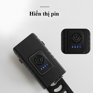 Đèn pha xe đạp LED siêu sáng, ánh sáng mạnh mẽ, khả năng chống nước, Phạm vi là xa