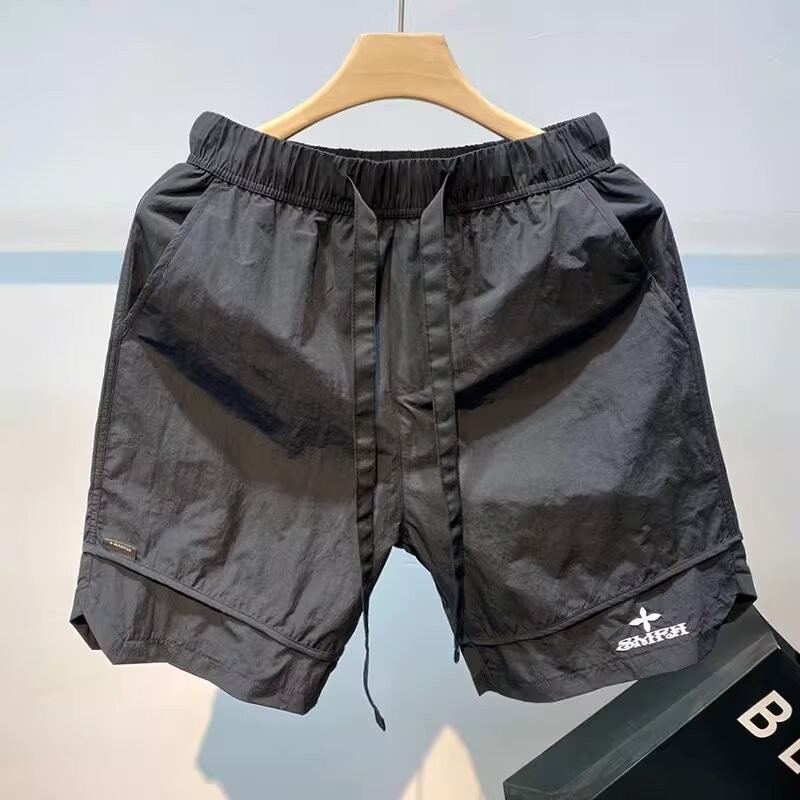 Quần Short Nam Đi Biển Họa Tiết, Khô Nhanh, Thích Hợp Mùa Hè