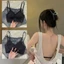 Áo ngực vô hình dành cho nữ AWNGD, Áo ngực Cotton U Plunge Nylon thoáng khí, Backless Không khung thép Brassiere Nữ Cô gái
