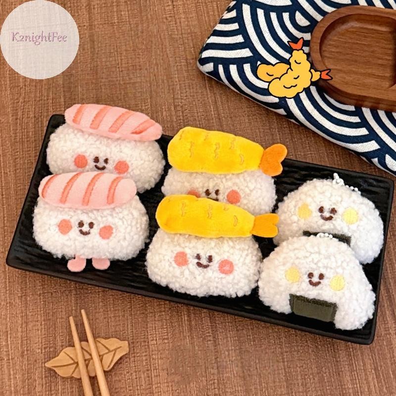 K2nightFee Dễ Thương Sang Trọng Mảnh Món Ăn Ngon Sushi Móc Khóa Ba Lô Đồ Trang Trí Mặt Dây Chuyền Búp Bê Trang Trí Phụ Kiện Sáng Tạo Móc Khóa Quà Tặng VN