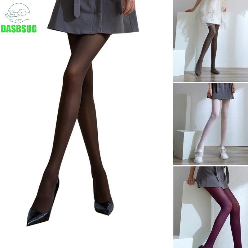 DASBSUG Quần Tất Nữ 50 Denier Opaque, Mềm Mại Màu Trơn Phù Hợp Nhiều Dịp