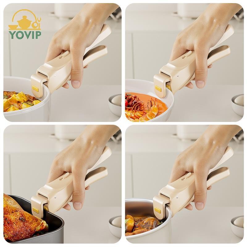 YOVIP Đĩa nóng chống bỏng, tay cầm tiện dụng cho bát, chảo chiên, nồi hấp, lò nướng