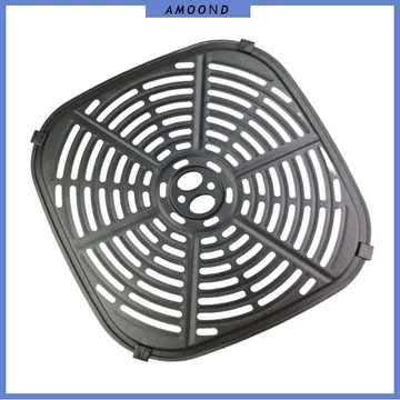 AMOOND Kim Loại Nồi Chiên Không Khí Tấm Lót 6QT Kim Loại Nồi Chiên Không Khí Miếng Lót Thép Carbon Nồi Chiên Không Khí Phụ Kiện Thích Hợp Để Nướng Bánh Một