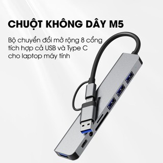 SDTF35mm SIDOTECH tích cao Bộ chia độ HUB cổng giá tốt có tốc USB 308in2 hợp mở rộng 8p TypeC hàng có sẵn