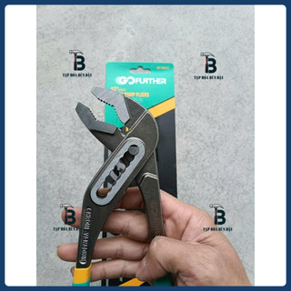 Kìm mỏ quạ đa năng 10"-12" GoFuther, thân thép Carbon siêu cứng, độ cứng răng 61 HRC