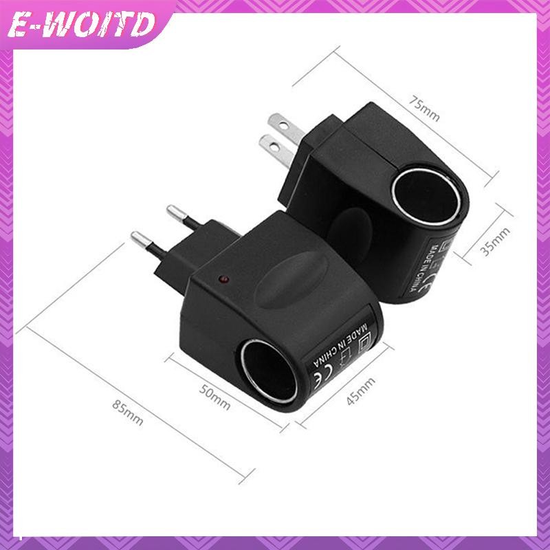 E-WOITD Cắm Chuyển Đổi Đa Năng 220V AC Sang 12V Bộ Chuyển Đổi Nguồn Điện Ổ Cắm Chuyển Đổi E-WOITD