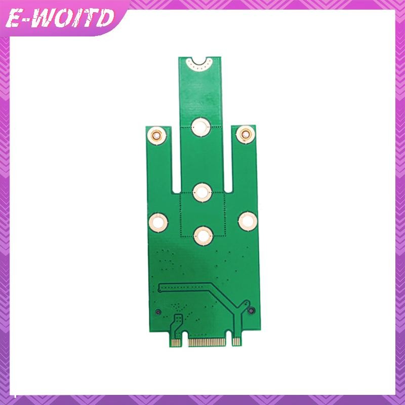 E-WOITD NGFF M.2 B Chìa Khóa Sang MSATA PCI-E PCI-Express SATA 3.0 SSD Hỗ Trợ Khe Cắm Chế Độ B MSATA Nam Bộ Chuyển Đổi Thẻ Cho 2242 / 2260 E-WOITD